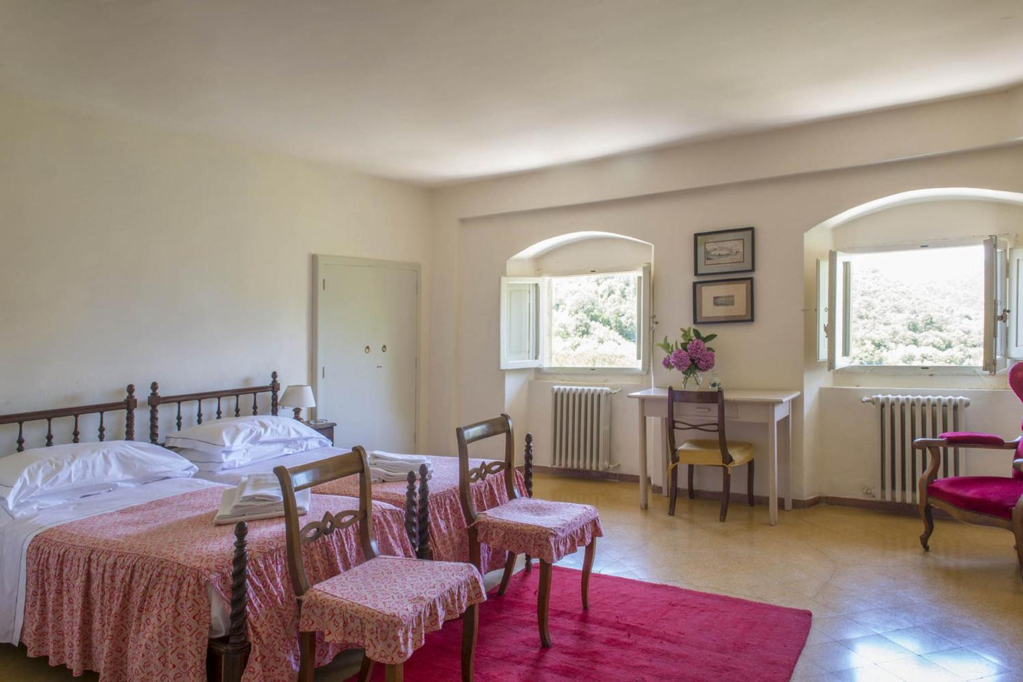 Villa Petrolo Bucine Habitación foto