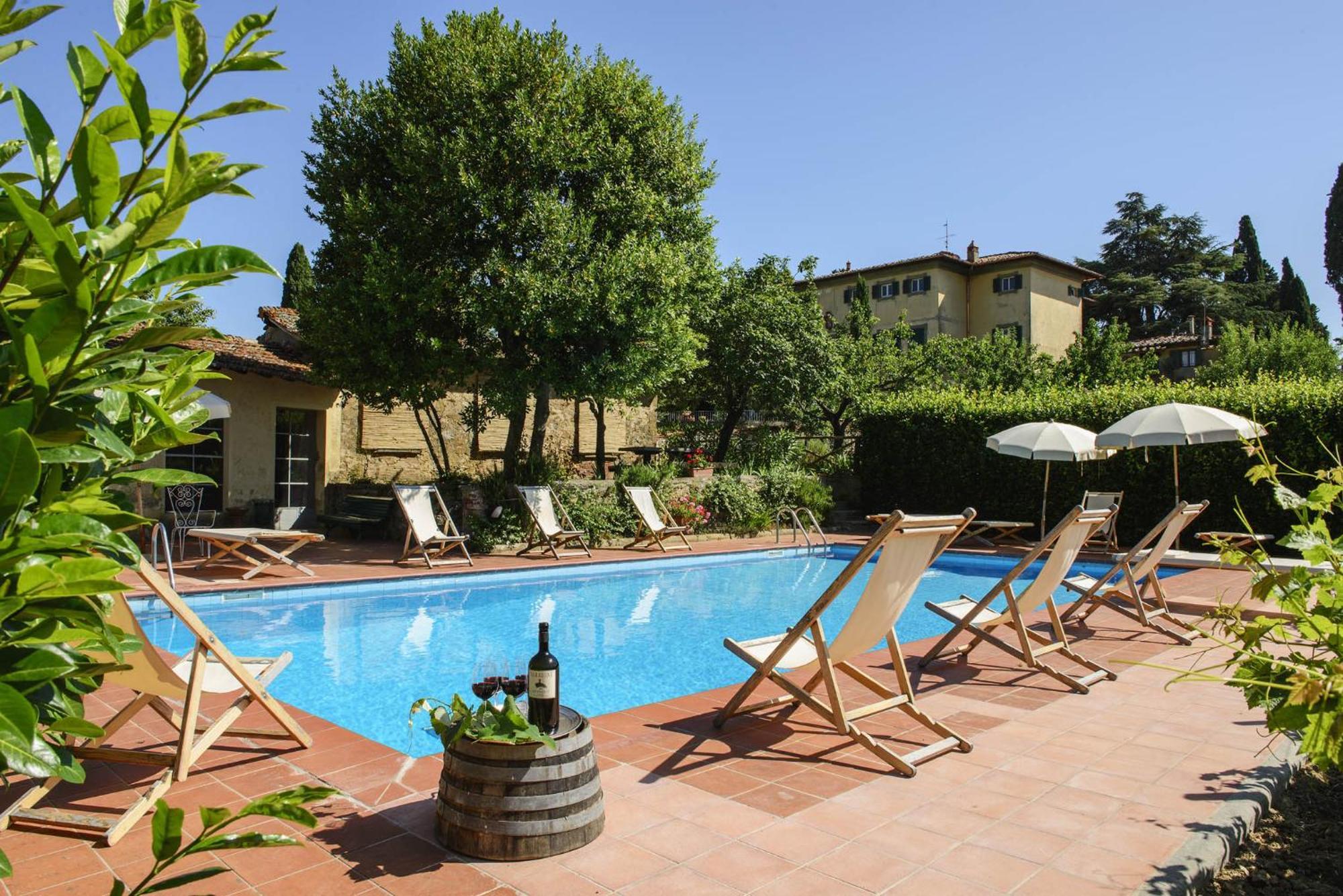 Villa Petrolo Bucine Habitación foto